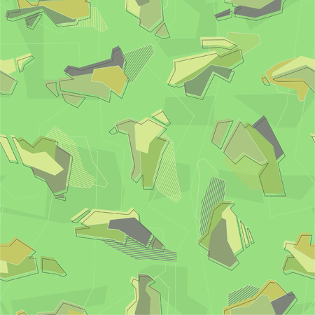 Camouflage Seamless Pattern CAMO2のイラスト素材