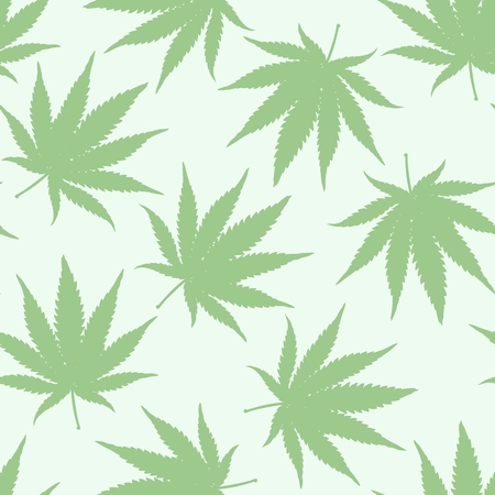 Ganja Leaves Vectorのイラスト素材