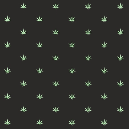 Marijuana Patternのイラスト素材