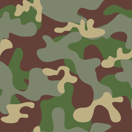 Camouflage Seamless Patternのイラスト素材
