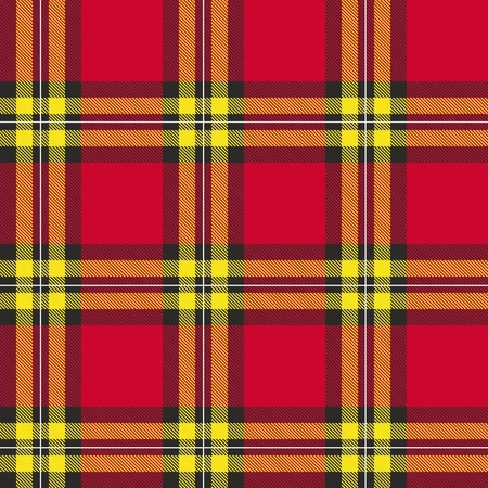 Plaid Seamless Vector Patternのイラスト素材