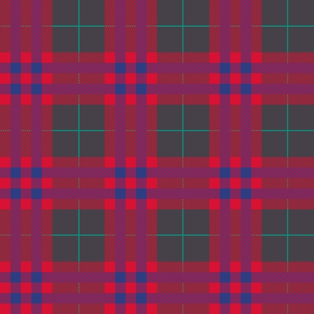 Plaid Seamless Vector Patternのイラスト素材