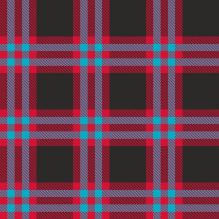 Plaid Seamless Vector Patternのイラスト素材
