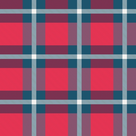 Plaid Seamless Vector Patternのイラスト素材