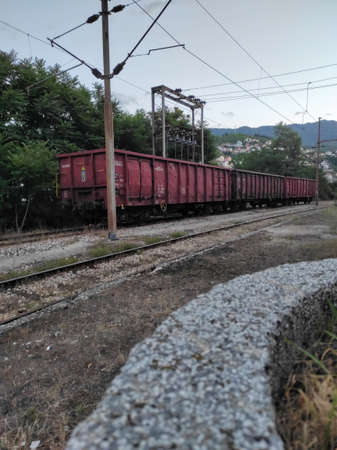 Train station in Konjic
