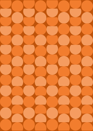 Abstract background with circles. Design in vertical orientation.のイラスト素材