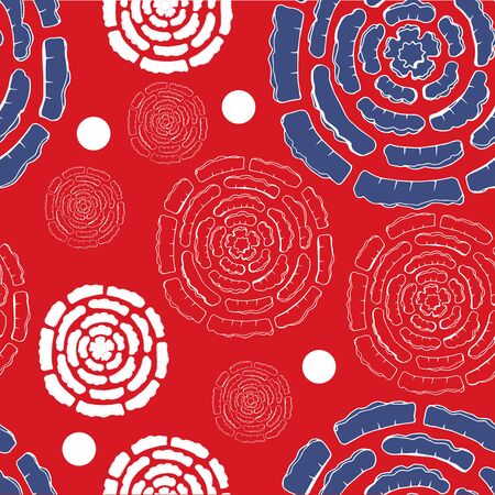 Seamless vector pattern can be used for wallpaper, pattern fills, web page background, surface textures. Fashion seamless backgroundsのイラスト素材