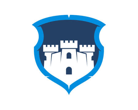 Fortress inside the shieldのイラスト素材