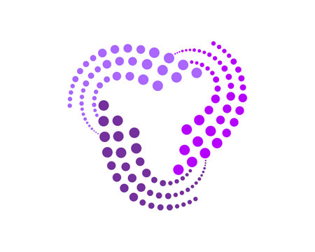 Abstract purple vortexのイラスト素材