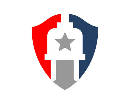 Plug electrical inside the shieldのイラスト素材