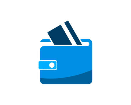 Simple wallet with credit card inside