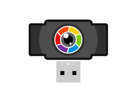 Web cam with USB head
