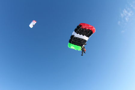 The big canopy in the skyの写真素材