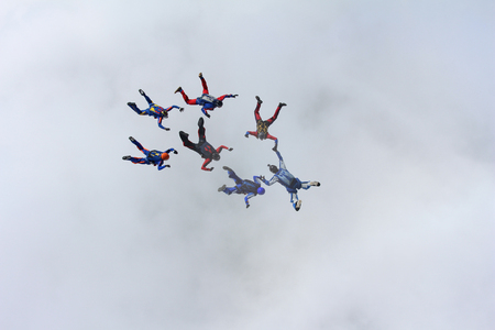 skydiversの写真素材