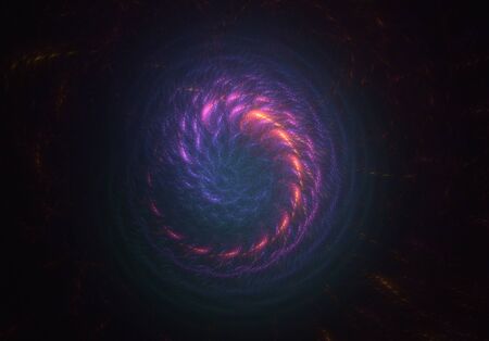 Mysterious sparky spin abstract backgroundの写真素材