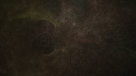 Vintage spirals texture brown abstract background