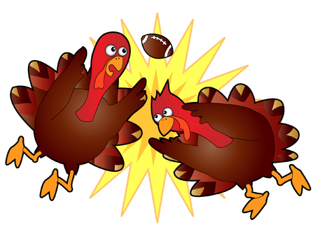 Turkey Football Clashのイラスト素材