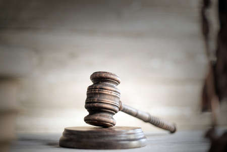 judges gavelの写真素材