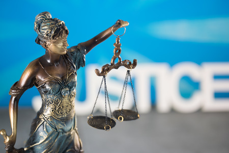 Law symbols. Lawyer theme.の写真素材