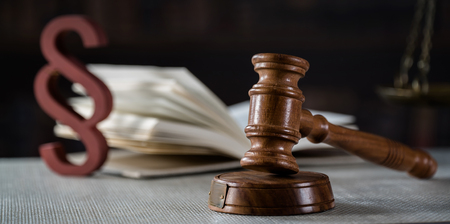 Symbol of law and justice, law and justice concept.