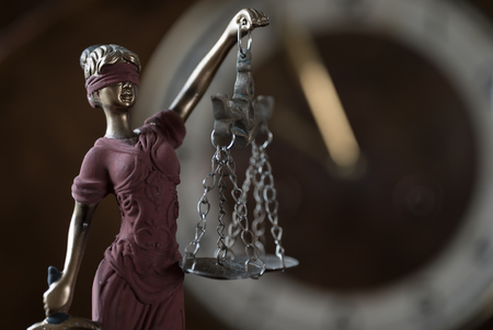 Judge's Gavel. Courtroom themeの写真素材
