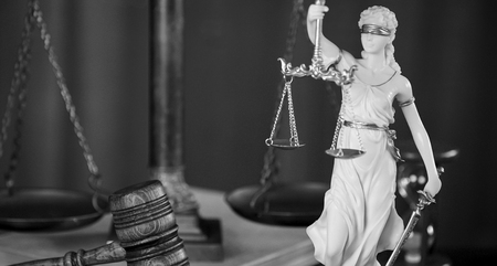 Law and Justice symbolsの写真素材