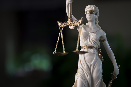 Law symbols, Lawyers office.