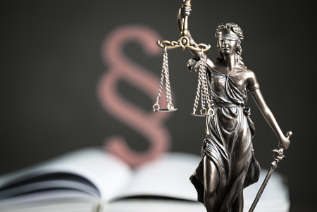 Law, rights, closeup.