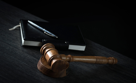 Burden of proof, legal law concept image.の写真素材