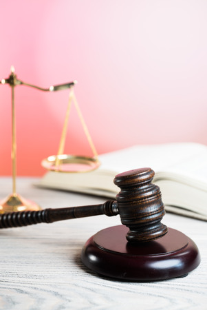 Law and Justice symbolの写真素材