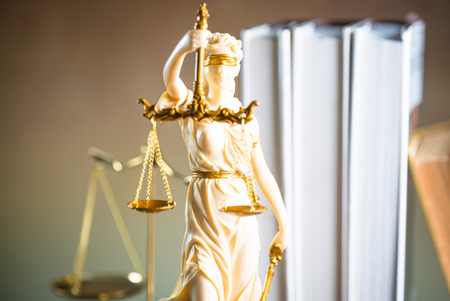 Statue of Justiceの写真素材