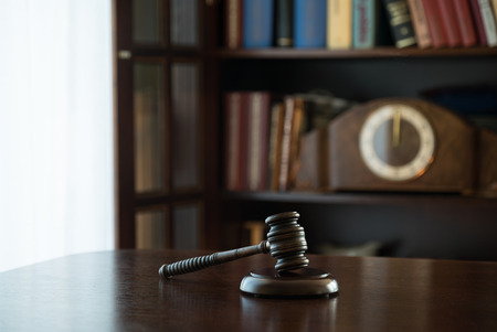Law and Justice symbols. Court themeの写真素材