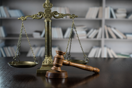 Law and justice concept.の写真素材