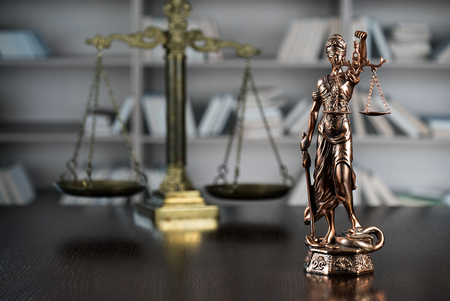 Law and justice concept.の写真素材