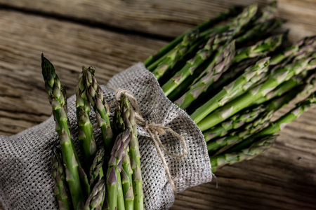 asparagus Bio Healthy food. Various of Vegetables on wood. Bio Healthy food, herbs and spices. Organic vegetables on woodの写真素材