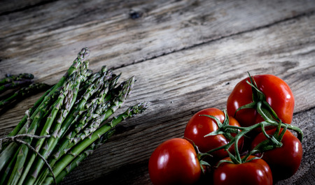 Bio Healthy food. Various of Vegetables on wood. Bio Healthy food, herbs and spices. Organic vegetables on woodの写真素材