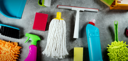 Cleaning products.