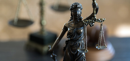 Law, photography, trial. justice concept