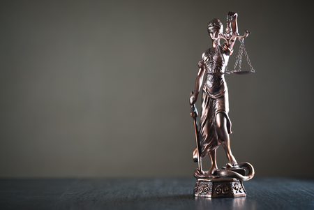 Statue of Justiceの写真素材