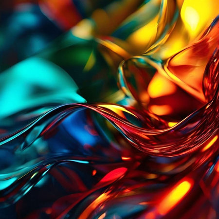 abstract background with some smooth lines in it (shallow DOF)の素材