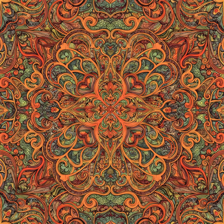 Seamless abstract pattern, hand drawn texture for Wedding, Bridal, Valentine's day or Birthday Invitations. Floral background. Fabric or paper print.の素材