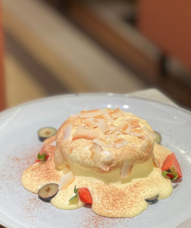 Souffle cakeの写真素材