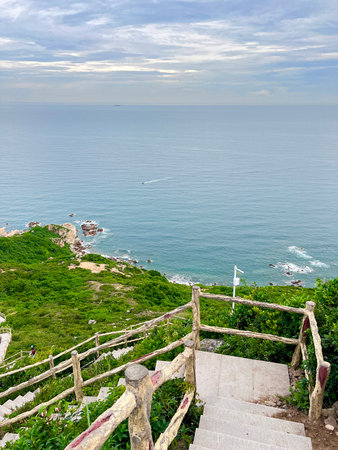 Sea view in Shenzhenの写真素材