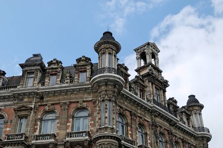 Old buildings in Brusselsのeditorial素材
