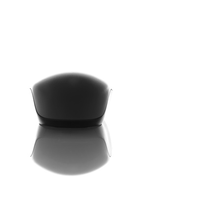 Mouse against a white backgroundの写真素材
