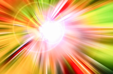 Abstract background explosion effects