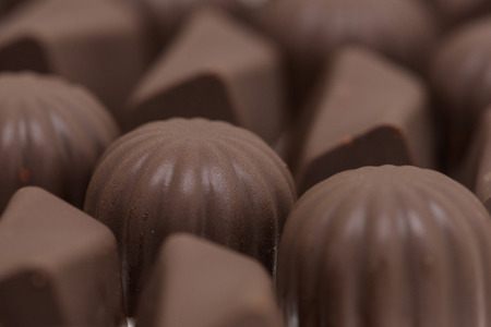 Different chocolate  shape balls