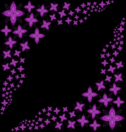 pattern  in the manner of  flowers  の写真素材