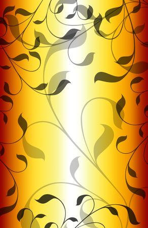 pattern  in the manner of  branches and leaves   の写真素材