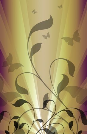 pattern  in the manner of  branches and leaves   の写真素材